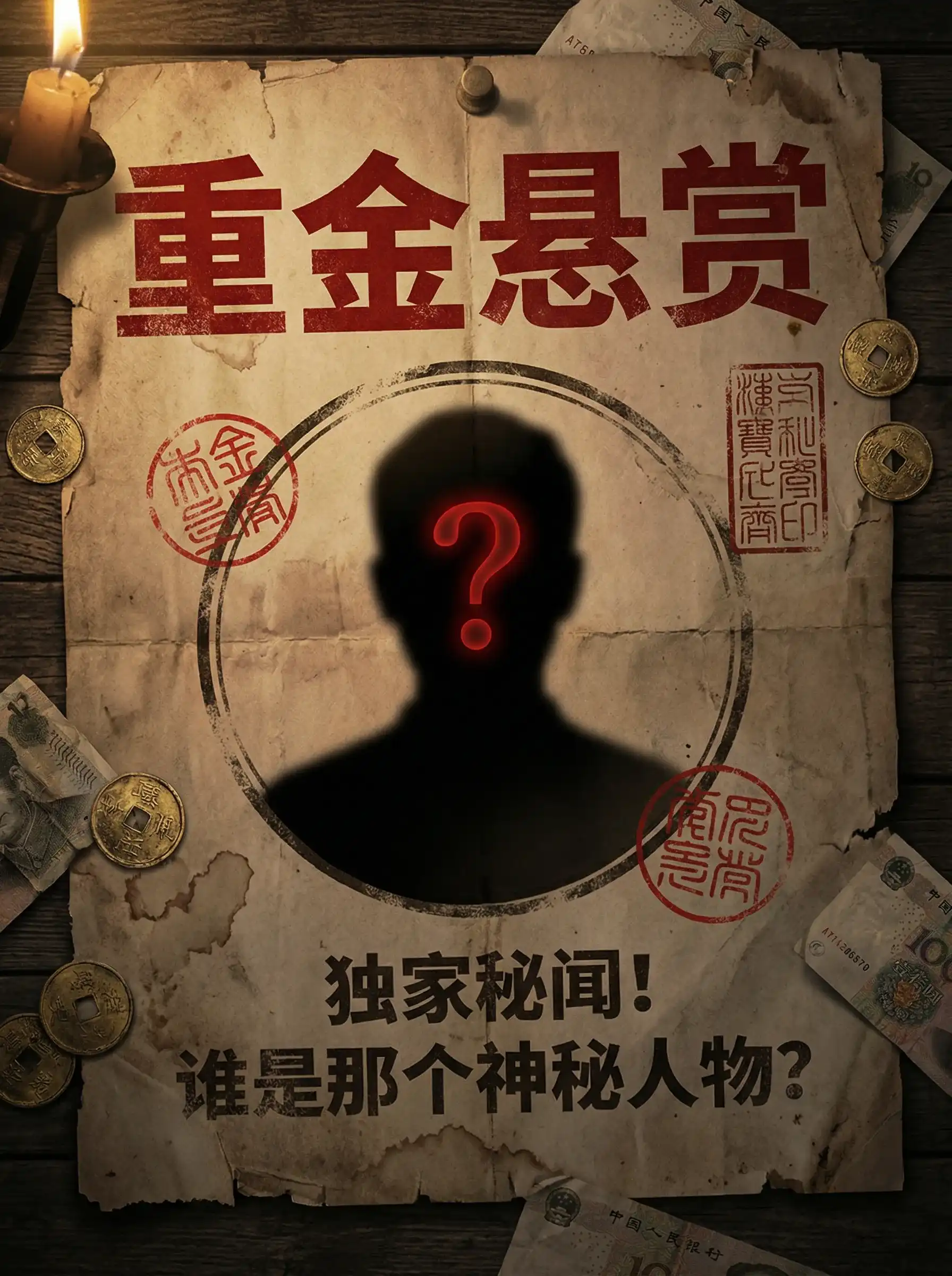 修理厂阿峰倾城之巅 - 重金悬赏线索征集令